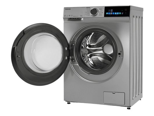 Стиральная машина TOSHIBA TW-BN90C4RU(SK) 8 кг 1400 об/мин инверторная с паром с дозагрузкой белья тихая умная